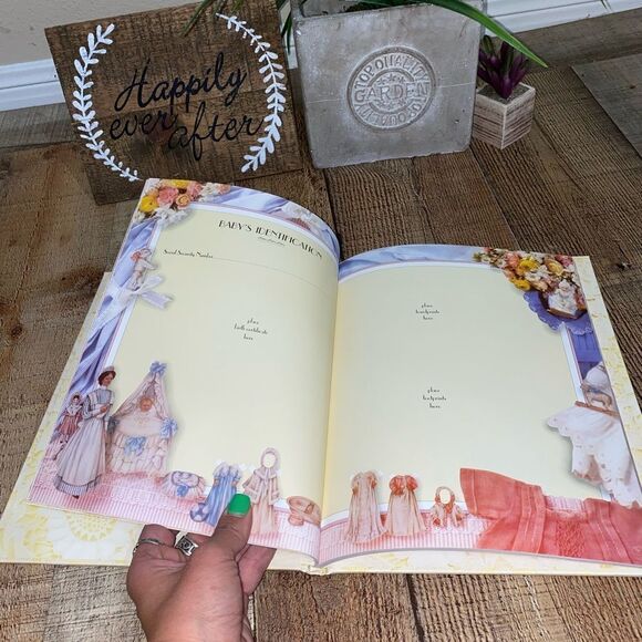 Cynthia Hart Baby's Book Keepsake Victorian Journal Album Antique CR Gibson. - Picture 13 of 13